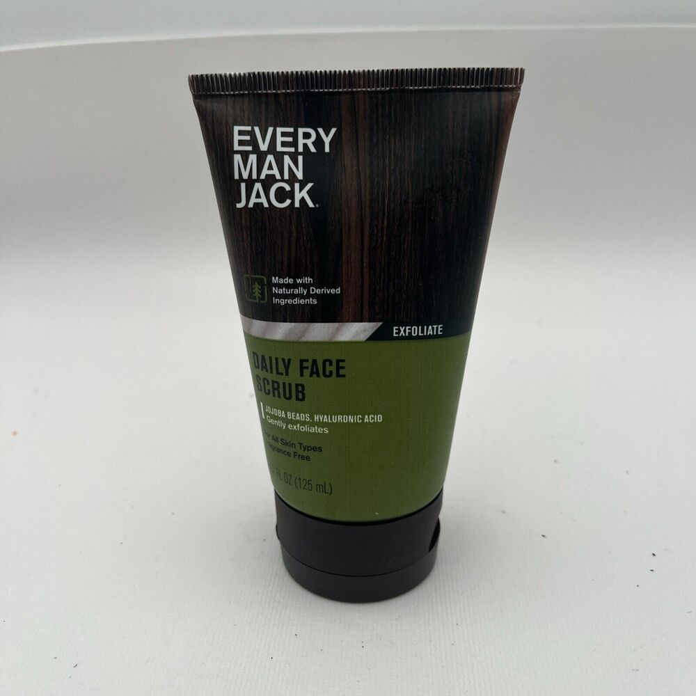 Every Man Jack - Daily Face Scrub  - Exfoliate 1 Each-4.2 Fl Oz Discontinued HTF